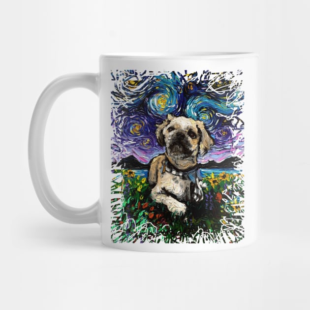 Shih Tzu Night 3 by sagittariusgallery